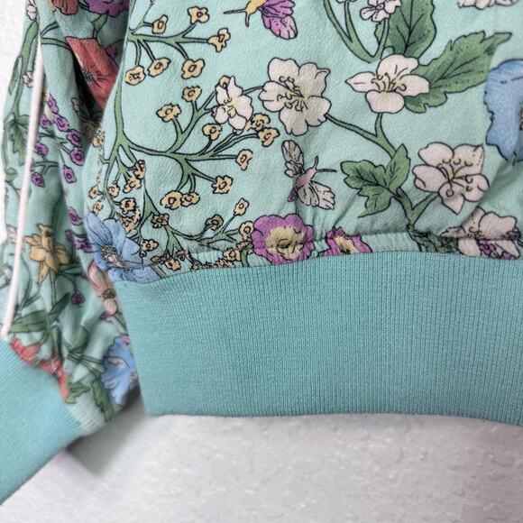 Spell Sayulito Jacket Womens XS Floral Bomber Zip Up Boho Cottagecore Chic Rayon - Picture 7 of 13